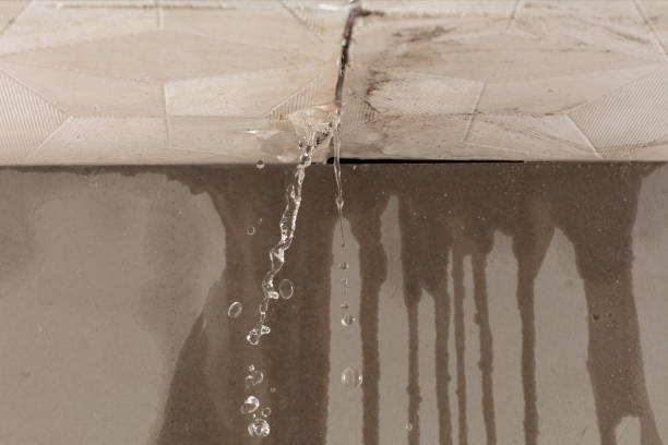 Professional Burst Pipe Cleanup technician working in Finlayson, MN